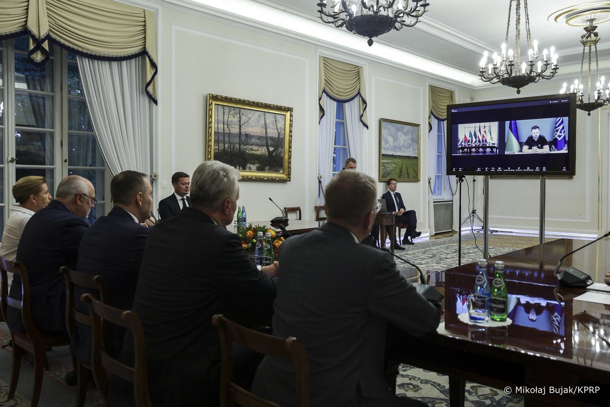 We stand strong with Lithuania, Latvia, Estonia, Denmark and Ukraine. Our unity is our strength.