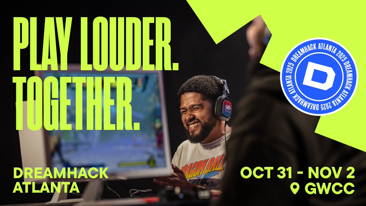 DreamHack North America (@dreamhackna) on Twitter photo FGC is BACK at #DHAtlanta!!
🤜💥🤛
With over $28K on the line, this is your chance to put your skills to the test.
Grab your 3-Day #DreamHack ticket, pack your joystick or controller of choice, and get ready to battle it out for the gold, powered by <a href="/4o4esports/">4o4 Esports by Sh33rZ</a> 🏆 FGC is BACK at #DHAtlanta!!
🤜💥🤛
With over $28K on the line, this is your chance to put your skills to the test.
Grab your 3-Day #DreamHack ticket, pack your joystick or controller of choice, and get ready to battle it out for the gold, powered by <a href="/4o4esports/">4o4 Esports by Sh33rZ</a> 🏆