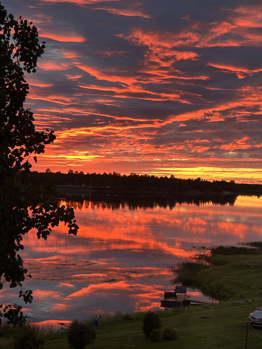 Fire in the sky