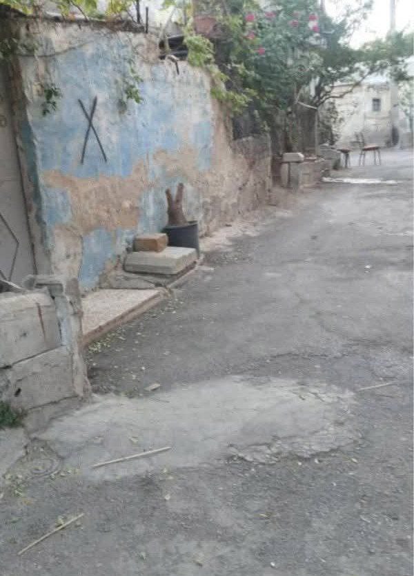 In Al-Sumariyah, if you see an X sign painted on your wall, it means you are Alawite and you need to evacuate your house and leave.