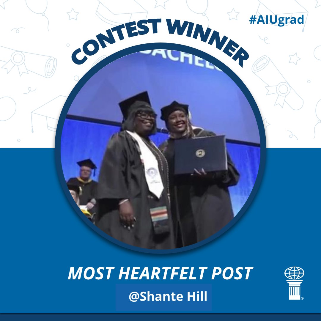 AIUniv's tweet image. 👏 Huge congratulations to our contest winners! Thank you to everyone who joined and shared your graduation moments. Want to be featured next? Post with #AIUgrad!