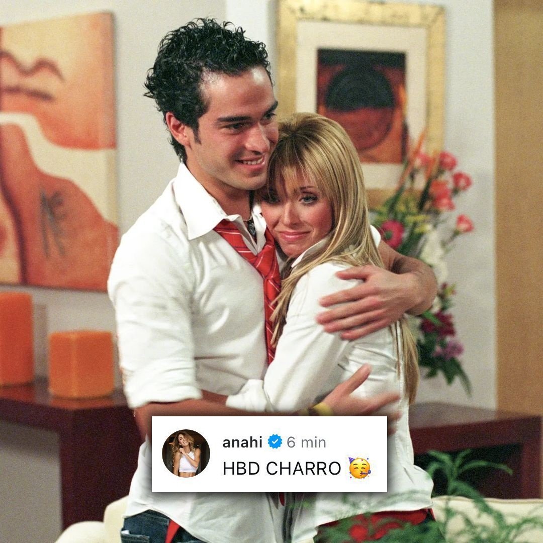 RBDFotosHQ's tweet photo. Anahí parabeniza Alfonso Herrera pelos seus 42 anos: "Feliz aniversário, caipira 🥳" https://t.co/rbJ9awUAzE