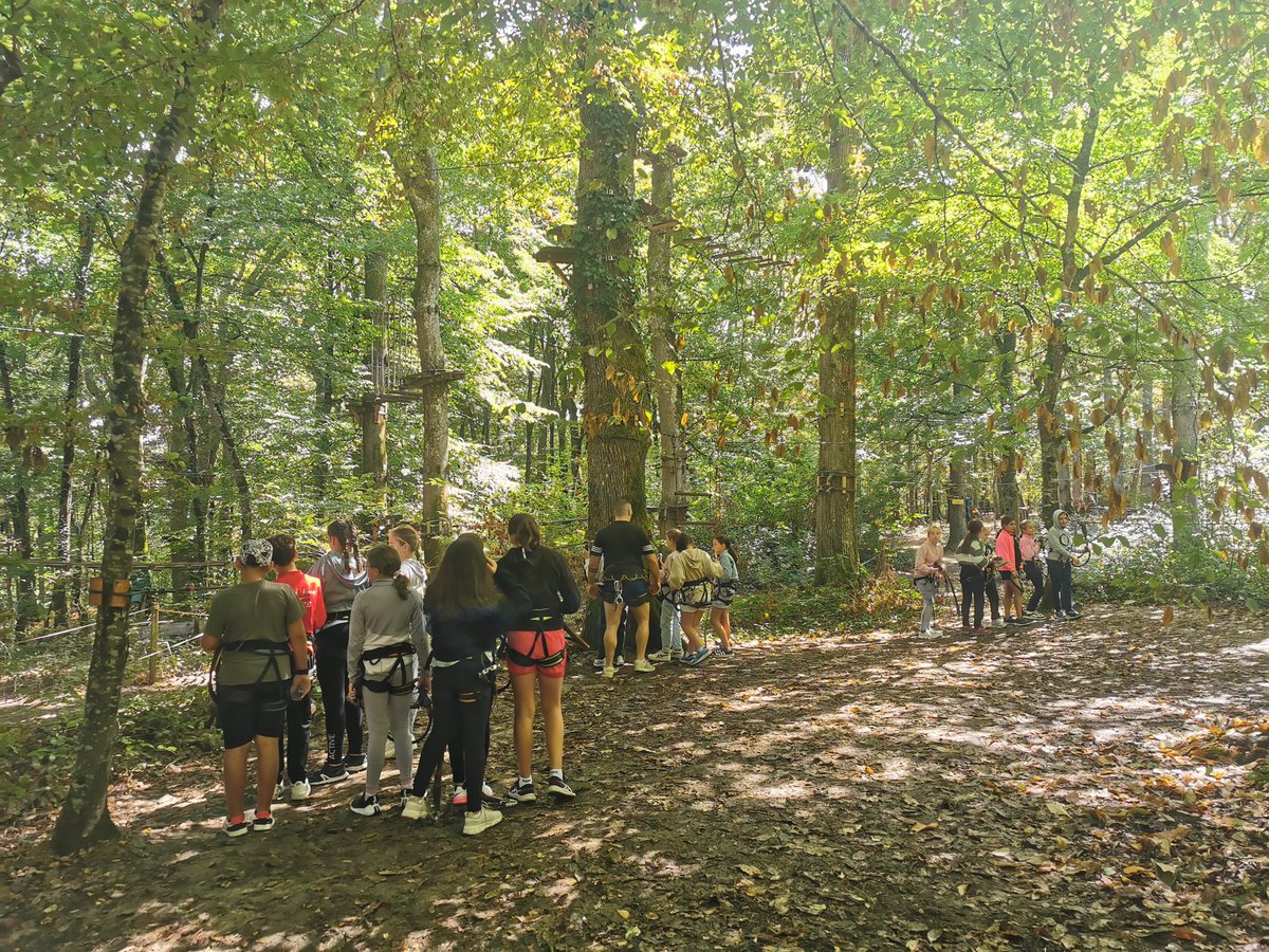 JeanRostandGers's tweet image. Clap de fin de l&apos;#ecoleouverte pour les élèves du @JeanRostandGers après une après-midi à Larresingle et une dernière sortie à l&apos;accrobranche à #aignan ! Une immersion en douceur pour nos futurs 6èmes... @dsden_32 @actoulouse #ecoleapprenante #immersion
