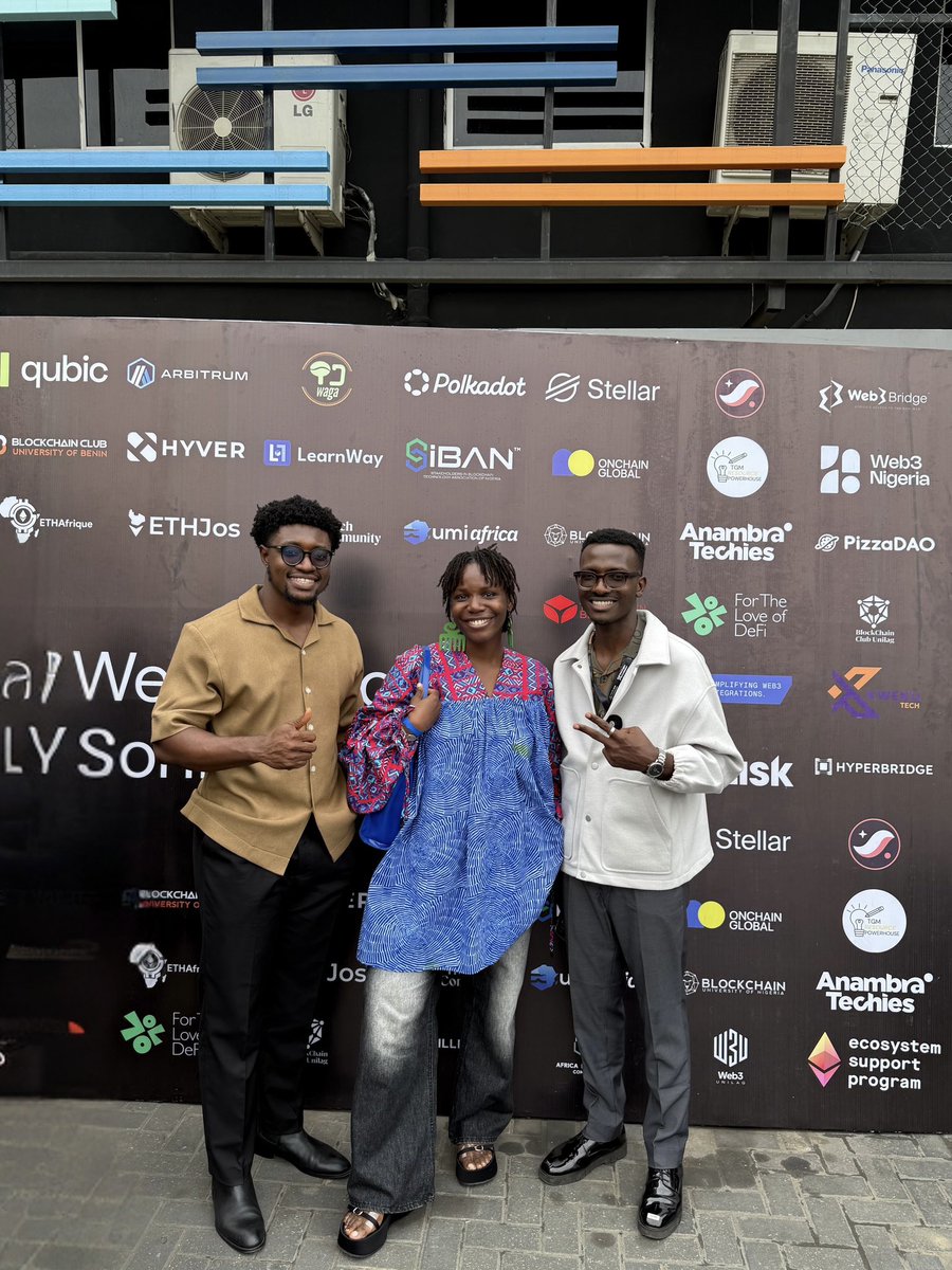 Heyochuko's tweet image. Had the best time at the #W3LC2025 -D1. Learned so much and connected with so many amazing people. I found the sessions by Hezekiah Suleman @damiojetunji and @dgoflife particularly, very insightful. Looking forward to tomorrow! 
#Web3lagoscon #Web3lagoscon2025