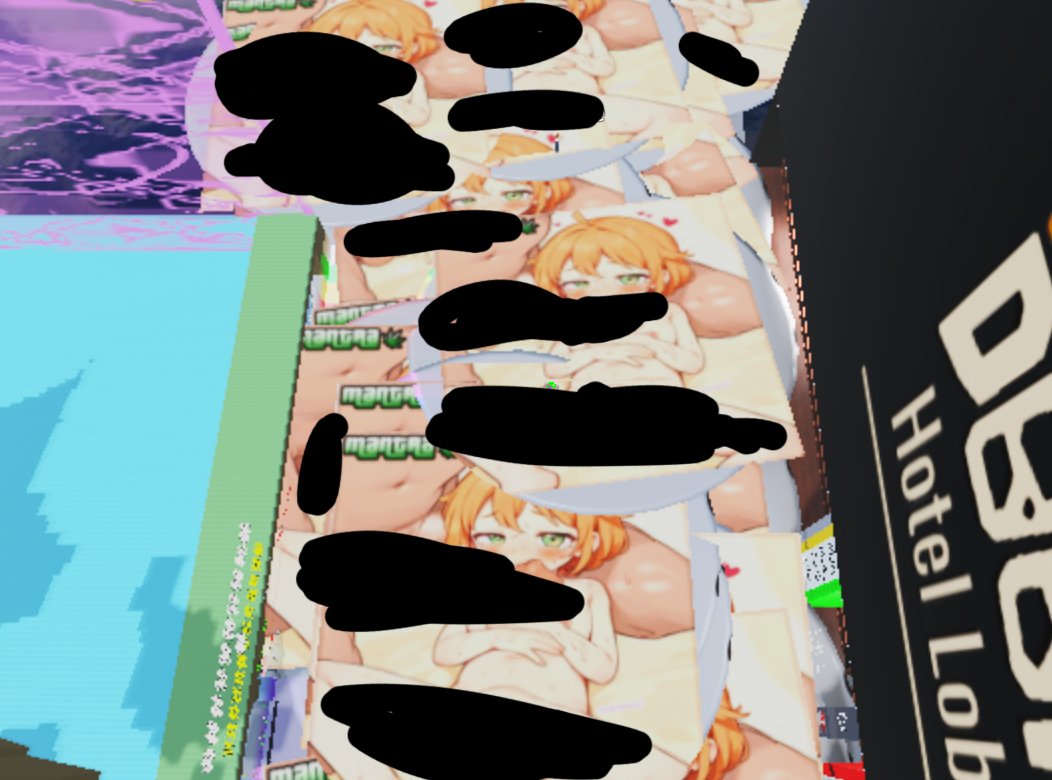 Some stupid guy decided to show porn in a obby building game ON ROBLOX

Mario needs to do something about this, and Roblox too