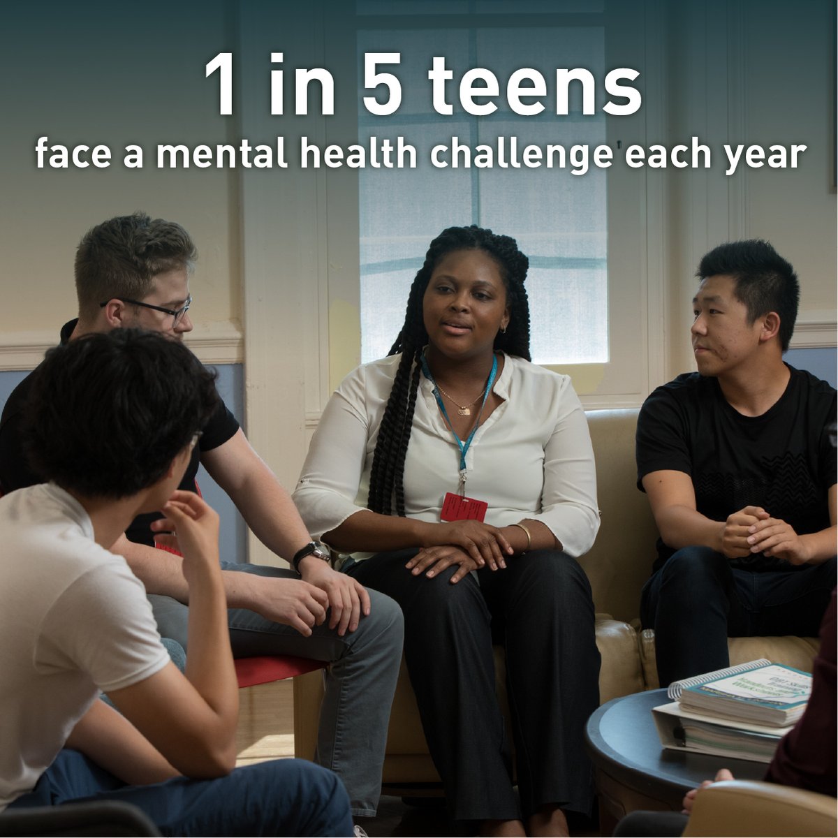 OakTreeFamFund's tweet image. Did you know? 1 in 5 teens faces mental health challenges each year, but many never get care. Your support funds programs that connect youth to life-changing treatment. 

  #MentalHealth #YouthSupport