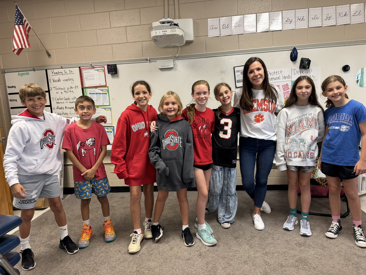 #RNEGreatThings Go Tigers! Oops! I mean… yay for college day!