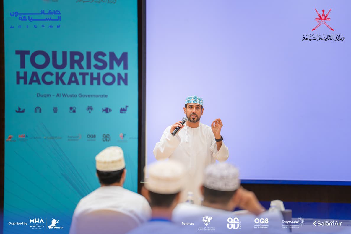 OmanMHT's tweet photo. 🚀✨ اليوم الأول من الهاكثون
انطلقنا بحماس كبير، أفكار مبتكرة، وفرق مبدعة. البداية كانت ملهمة وتعطينا دافع أقوى للأيام القادمة ✅🤝

🚀✨ Day 1 of the Hackathon
We kicked off with high energy, innovative ideas, and creative teams. An inspiring start that fuels our journey ahead ✅🤝

#تراث_وسياحة #هاكثون #ابتكار #سياحة #تراث #Hackathon #Innovation #Heritage #Tourism