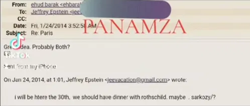 Casimir_Noir's tweet photo. Si les emails entre #JeffreyEpstein et #EhudBarak sont authentiques, alors ceux entre Epstein et #NicolasSarkozy via son conseiller #OlivierColom le sont aussi.
https://t.co/11DYdI4y3P https://t.co/V8PtR5zMVQ