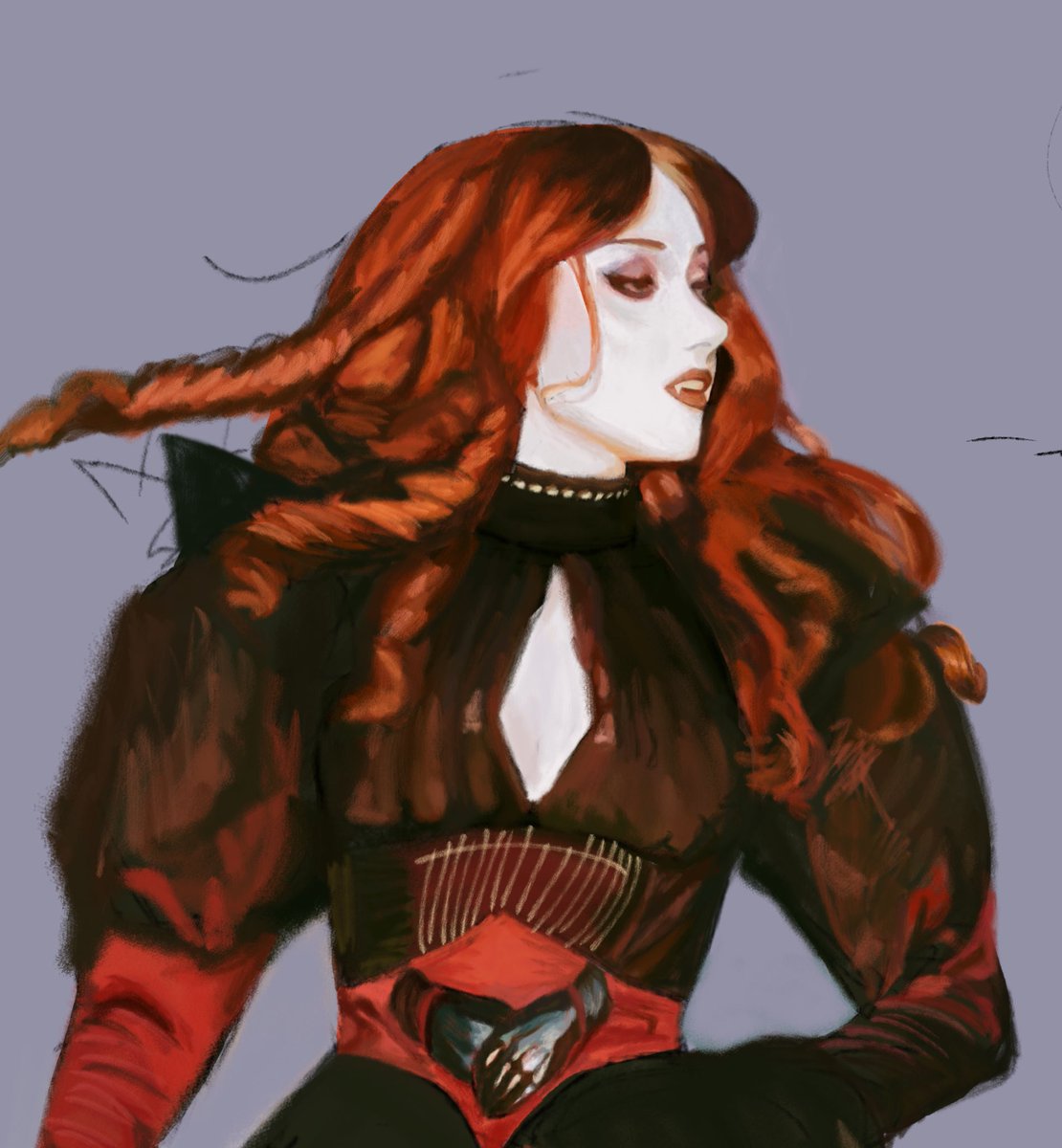 she's got canine teeth like a Vampire!🧛‍♀️ #chappellroan