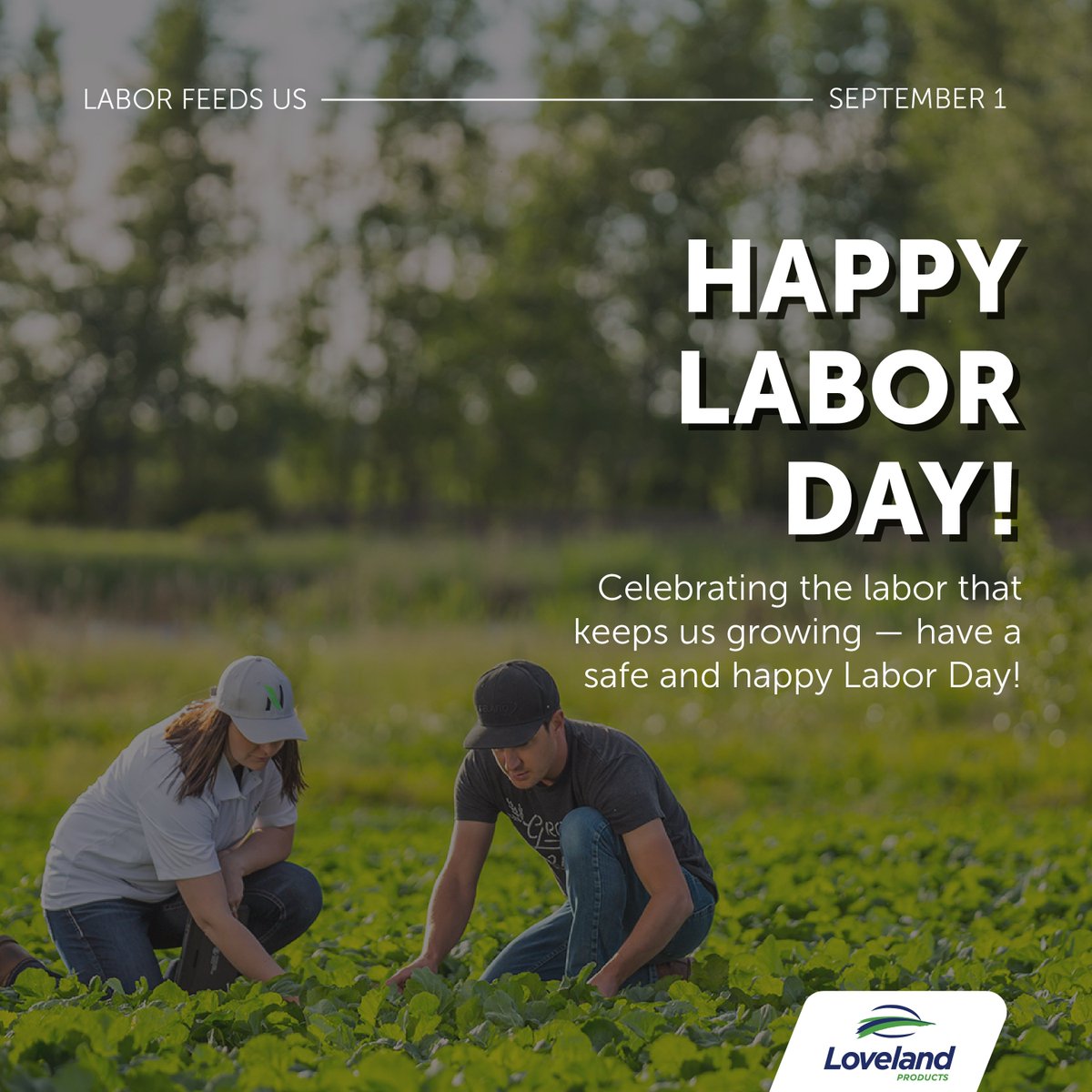 To the farmers, the field workers, and everyone who gives their labor to agriculture—we see you, we honor you, and we thank you. Happy Labor Day. 🌱