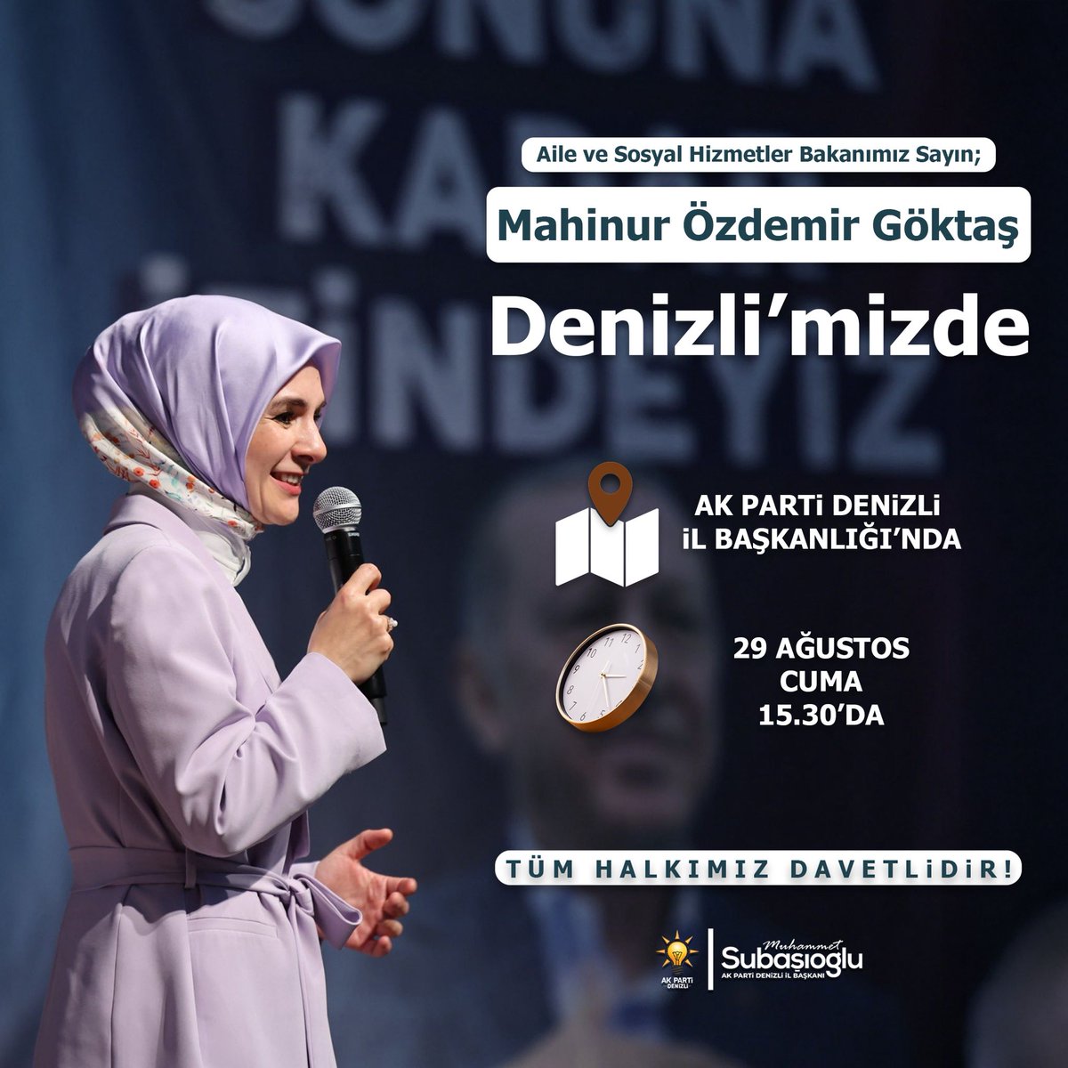 Tüm halkımız davetlidir...