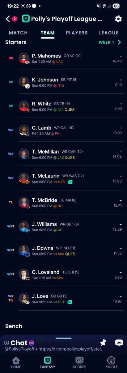 NFL Blackjack tweet media