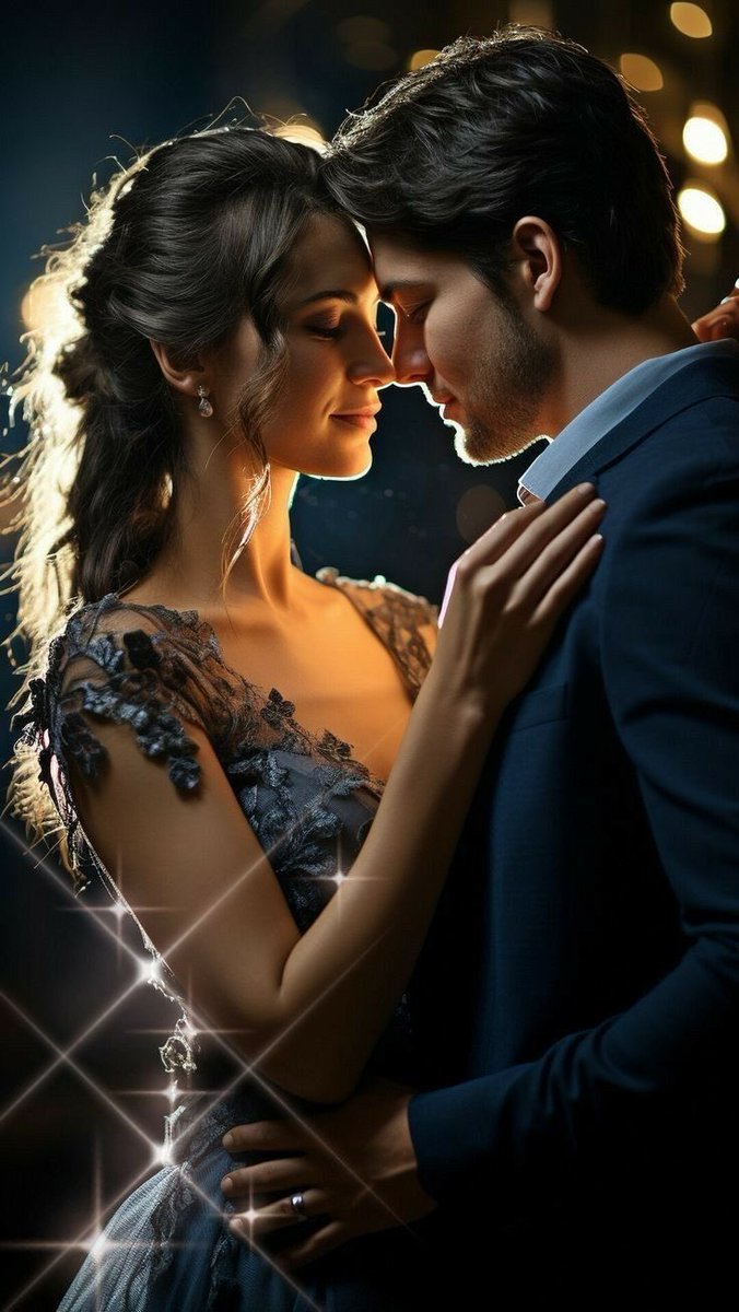 En la complicidad de nuestras miradas 
y el baile de nuestros cuerpos, 
encontramos la verdadera felicidad 
y el amor que nos completa…