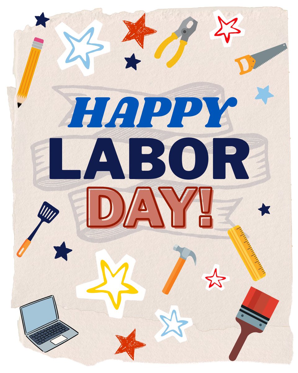 RepTimBriggs's tweet image. Happy #LaborDay

Today we pause to recognize the hands and hearts that build, serve, teach, create, and care. Today is a tribute to the strength, skill, and perseverance of workers everywhere.

No matter the job, every role plays a part in shaping our communities and our future.