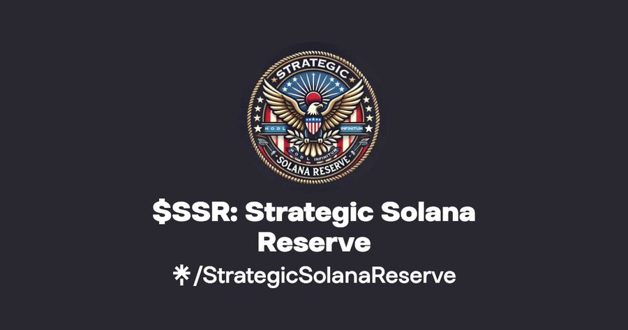 🚨 First DTF on Solana is live with $SSR 🚨

The Solana Strategic Reserve just rolled out its inaugural Decentralized Token Folio — think on-chain ETF but for the best Solana projects. Backed by EnigmaFund capital, this basket brings real liquidity + visibility to builders and