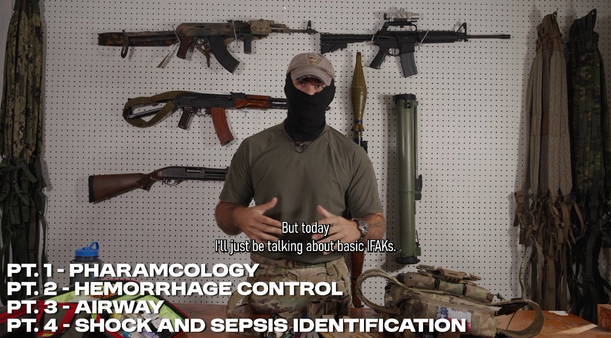 We have started a small Tactical Medicine Series on our youtube channel. Our first installment is “Basic IFAK Considerations.” We have several other videos coming as well, so stay tuned. Link below