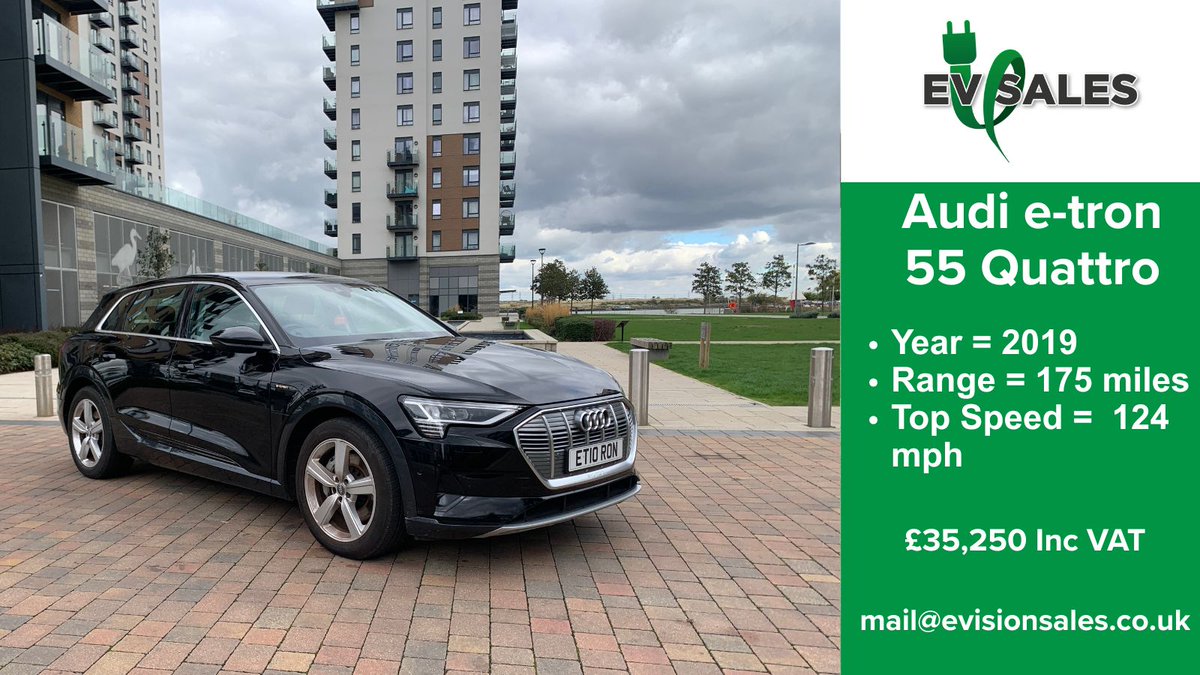 ev_sales_uk's tweet photo. The Audi e-tron 55 Quattro can be yours. Get in touch with our team of EV experts to arrange a viewing. https://t.co/aIUYy5acXV  #Audi #AudiETron #ETron #AudiForSale #ElectricAudi https://t.co/hZR98DbEZ2