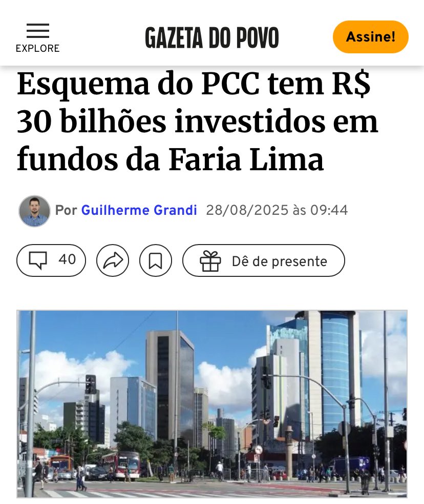Alexandre de Moraes já mandou bloquear as contas do PCC???