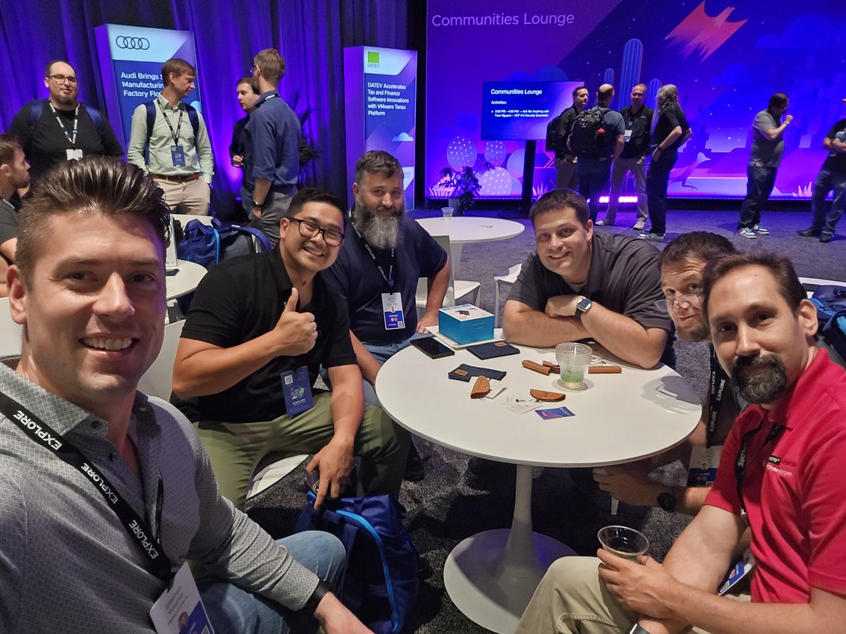 StephenWagner7's tweet image. Wrapping up @VMwareExplore 2025! Such an amazing time hanging with the crew (@vExpert , @VMUG , and NEPA folks), learning new stuff, and also coming home with 2 new certifications! Till next year! 

@VMware by @Broadcom, #vExpert, #VMUG, #MyVMUG, #NVIDIANEPA