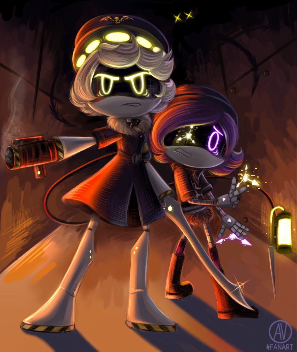 𝙃𝙚 𝙬𝙞𝙡𝙡 𝙛𝙖𝙡𝙡, 𝙗𝙪𝙩 𝙝𝙚 𝙬𝙞𝙡𝙡 𝙣𝙤𝙩 𝙡𝙚𝙩 𝙝𝙚𝙧 𝙜𝙚𝙩 𝙝𝙪𝙧𝙩...
NUZI!💛💜
But... what is that up there?
(Art like ep 8, well, it's kind of related to that, maybe✨️)
#Nuzi #SerialDesignationN #UziDoorman #murderdronesN #murderdronesUzi #murderdronesfanart