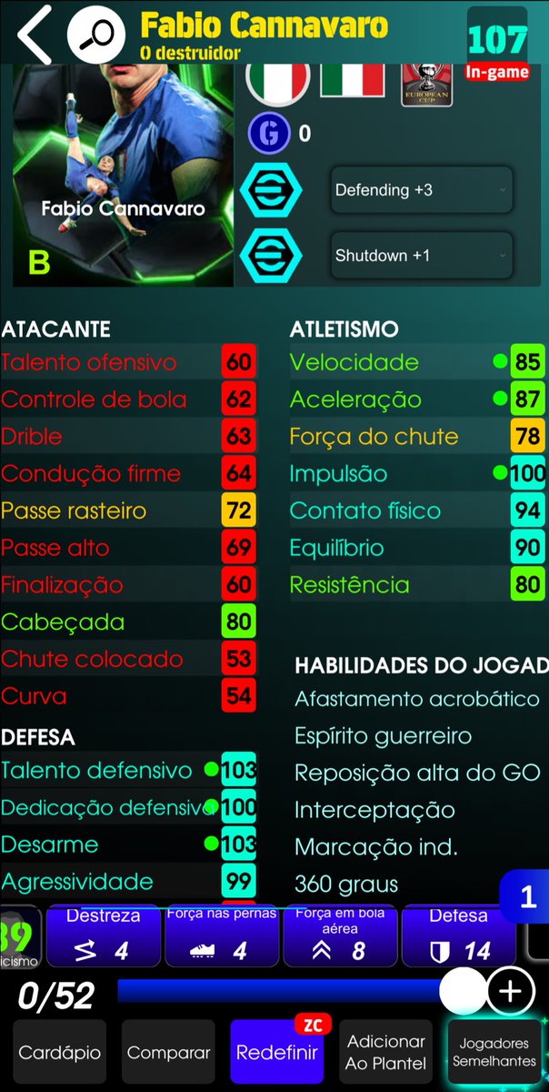 Cannavaro 107 ☠️

Via <a href="/ct_efootball/">CT-EFOOTBALL</a>