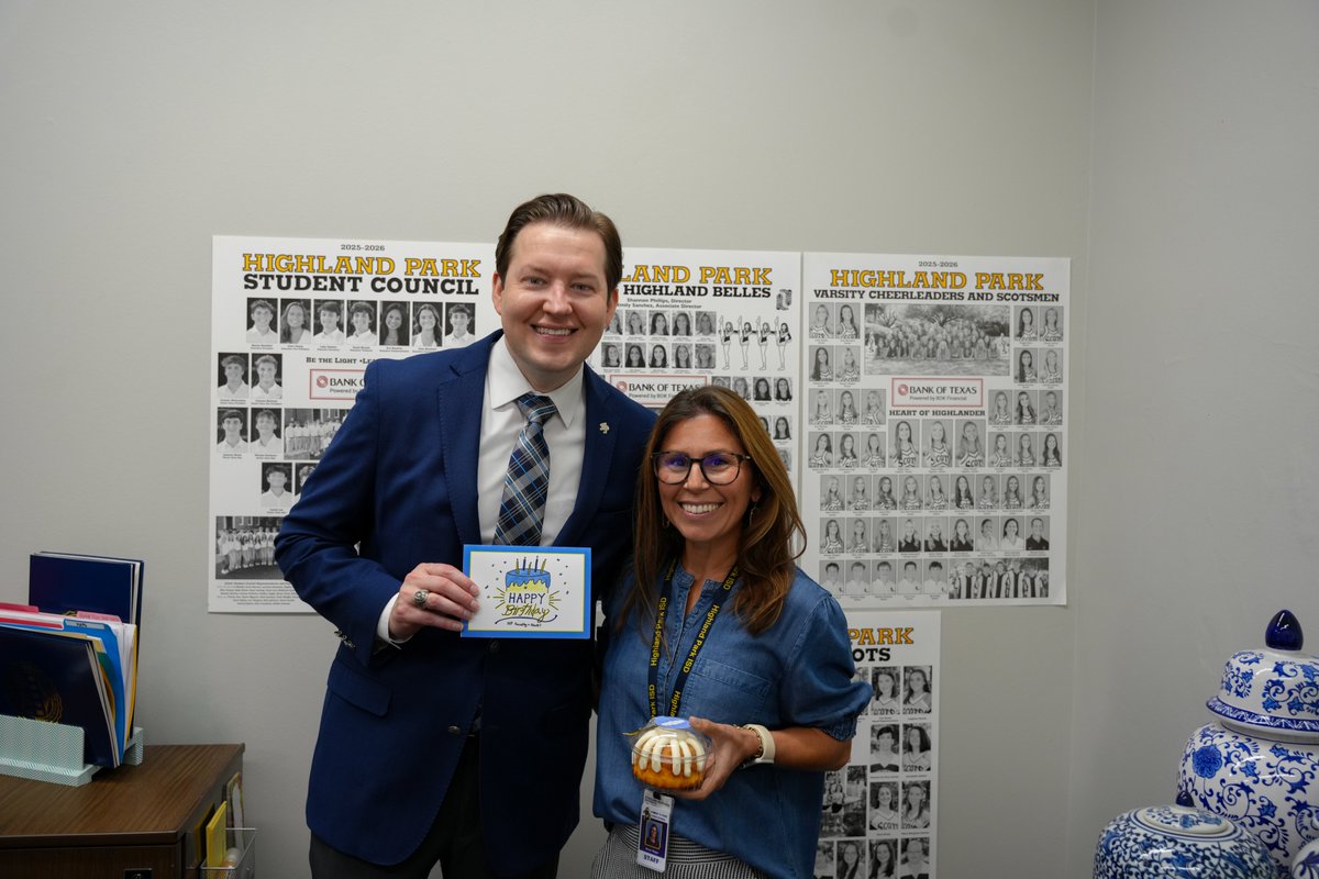 Highland Park ISD (@hpisdschools) on Twitter photo First Cake Day of this school year! Wishing a happy birthday to all of our amazing employees born in August!π #HPISD First Cake Day of this school year! Wishing a happy birthday to all of our amazing employees born in August!π #HPISD