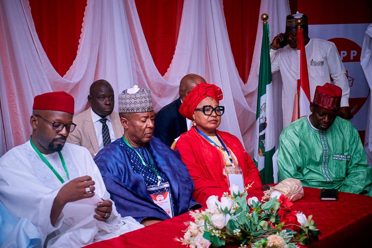 Today, Thursday 28th August 2025, I attended the National Executive Committee (NEC) Meeting of our great party, the NNPP, held in Abuja. 

The meeting was graced by key stakeholders, INEC officials, and party faithful across the nation. 

~MBS