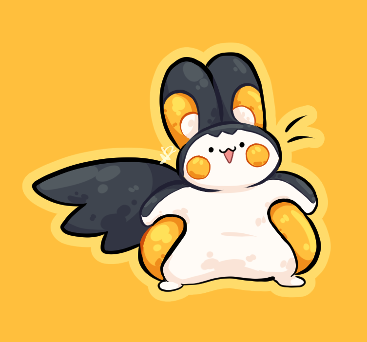 I drew another gremlin pokemon haha