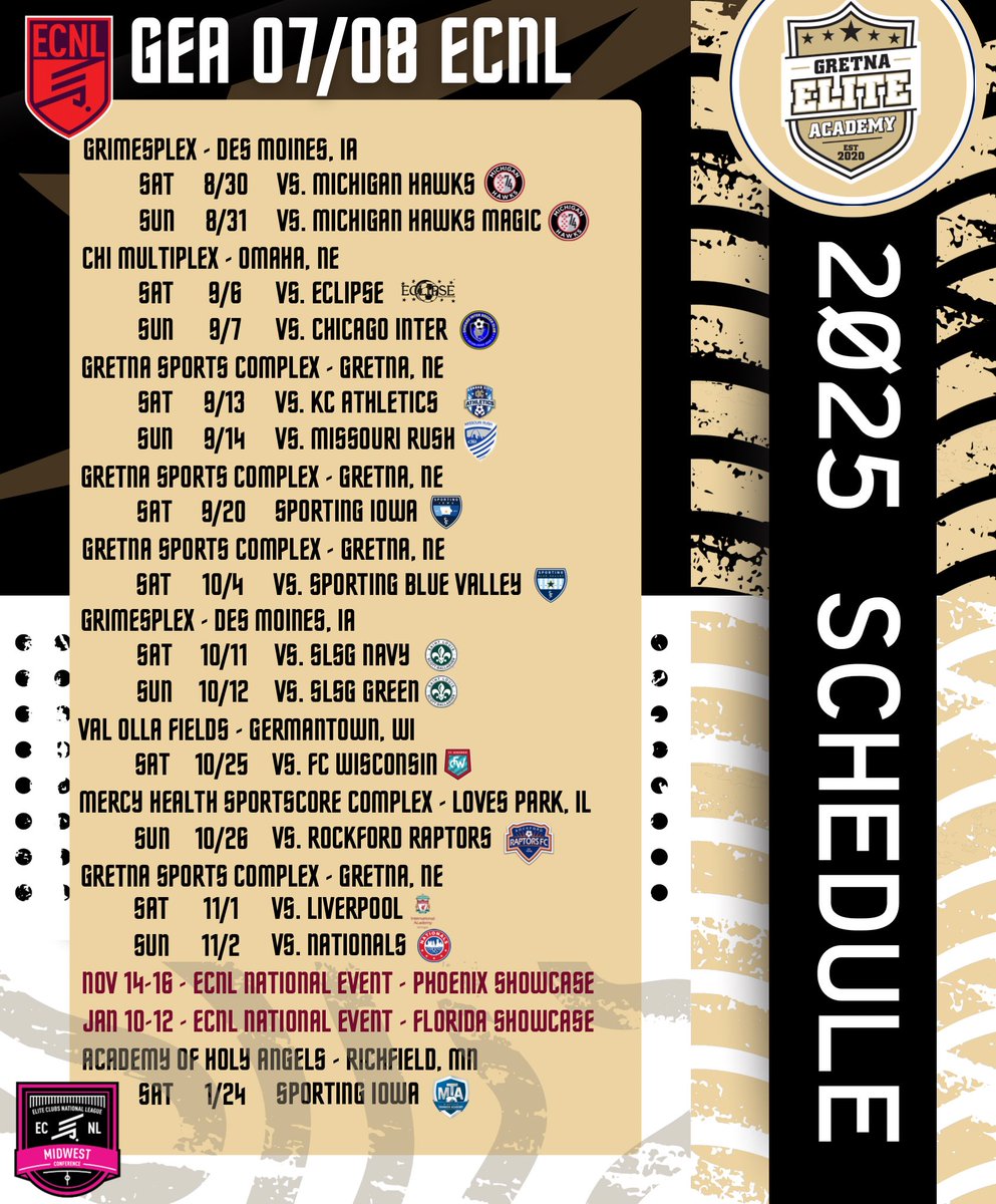 GEA 07/08G ECNL tweet media