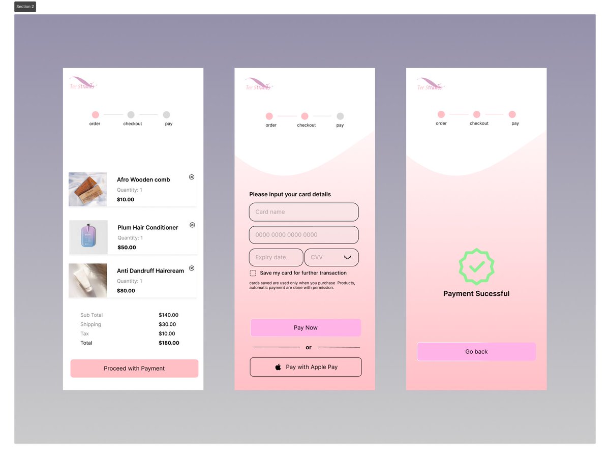 Thecolourpinky's tweet image. Day 2- Credit Card Checkout💕
#100daysofUI #dailyUI