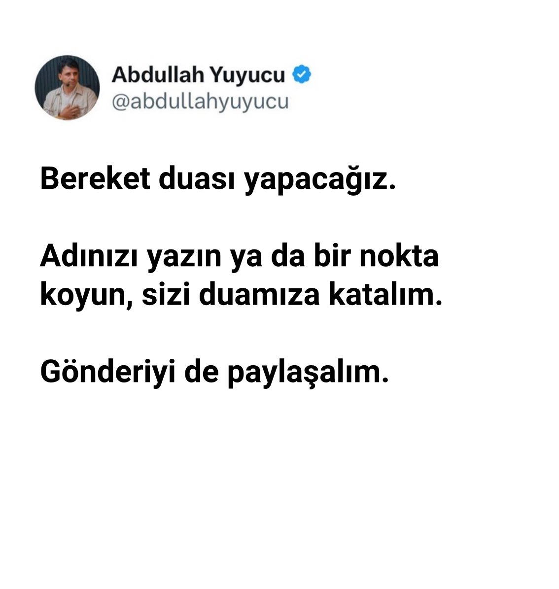 Abdullah Yuyucu tweet media