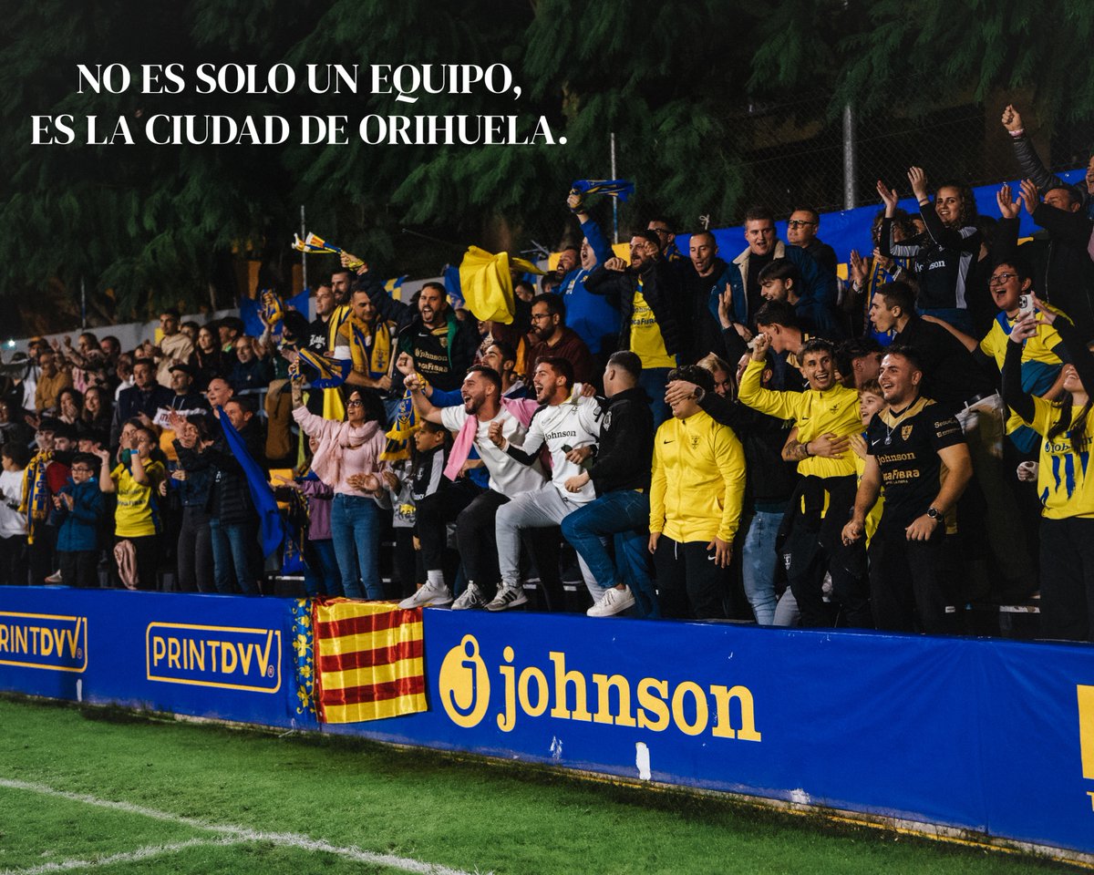 𝐍𝐨 𝐞𝐬 𝐬𝐨𝐥𝐨 𝐮𝐧 𝐞𝐪𝐮𝐢𝐩𝐨, 𝐞𝐬 𝐥𝐚 𝐜𝐢𝐮𝐝𝐚𝐝 𝐝𝐞 𝐎𝐫𝐢𝐡𝐮𝐞𝐥𝐚. 

El Orihuela C.F. ha iniciado una ambiciosa y emocionante campaña que pretende reforzar los lazos entre el club y toda la ciudadanía. 🦂

Desde el casco histórico hasta la costa, pasando por cada