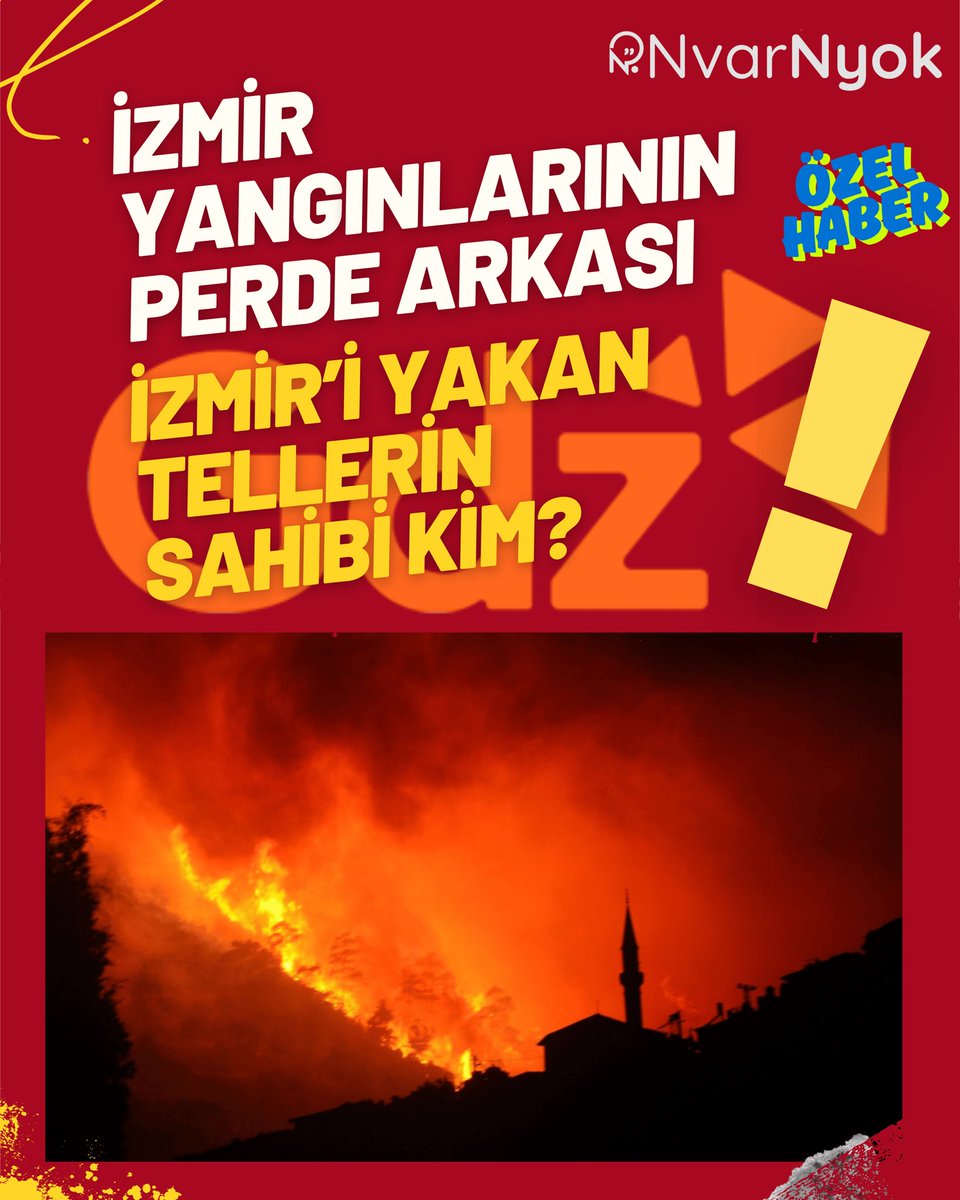 1.İzmir’de yanan tellerin sahibi kim?
Valilik raporu ortada, köylü mağdur, doğa yok oldu. Peki, hala neden hiçbir kurum hesap vermiyor? GDZİ KİM KORUYOR
- Elektrik hatları mıydı, maden sahası planları mı?
Ege’de ormanlar yanıyor, ardından maden ruhsatları geliyor. Bu zincir