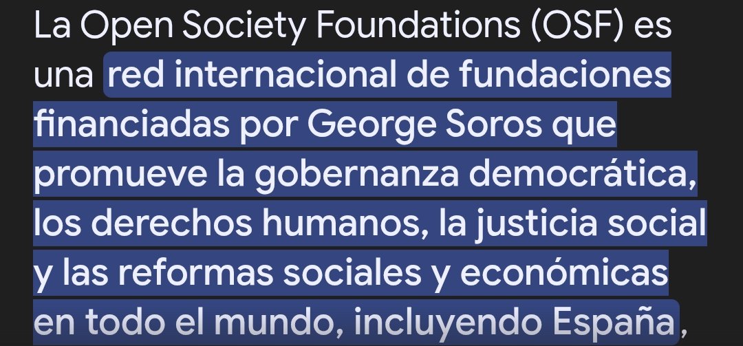 <a href="/MAlpelicano/">MatarAlpelicano</a> Open Arms, pertenece a la fundación Open Society de George Soros... quiere decir: "que el demonio es solidario y también trabaja por el bien de la humanidad..."