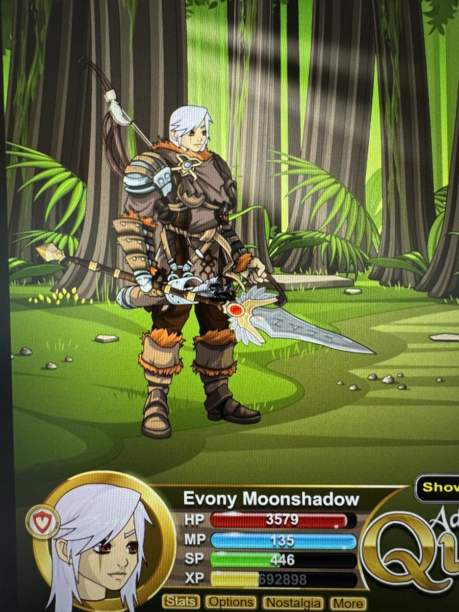 HextesAQ3D's tweet photo. Evony Moonshadow (an alt character of mine)

Rogue, Archer, Assassin, Ranger. From Battleon to Falconsreach, Oaklore to Greenguard, Sneevils and frogzards beware!

#AdventureQuest #DragonFable #AQ3D https://t.co/Bu1dT1F3IC