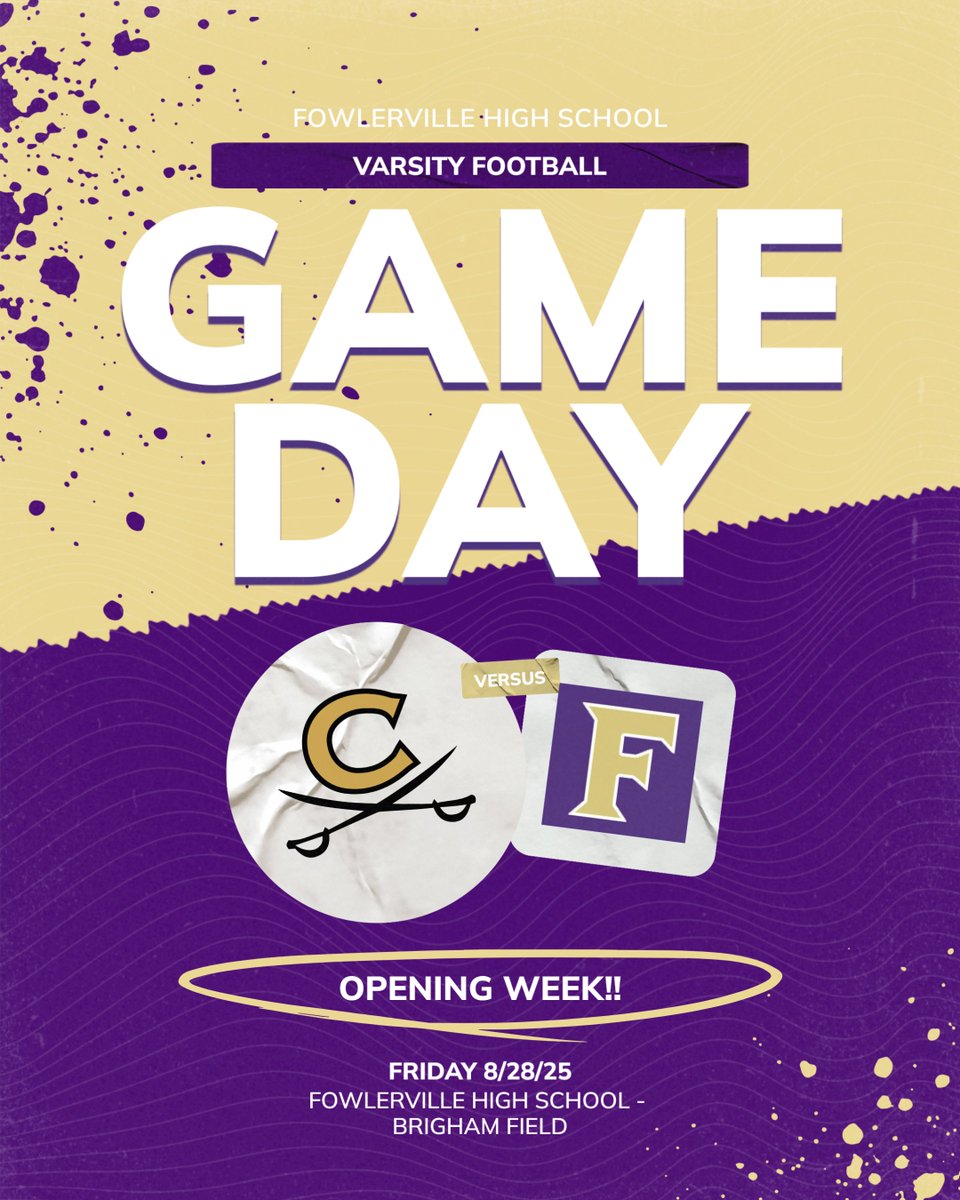 Week 1 is finally here!!! Join us tonight at 7pm to kick off the 2025 football season.