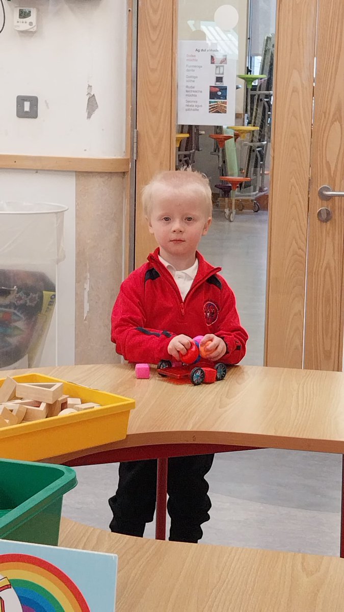 Today was the first day of school for little David.  He is autistic.  His dad Kevin and family have been fighting all year in Waterford to get a place at primary for the wee chap : and today it happened! 
Kevin wants to thank everyone for their support.