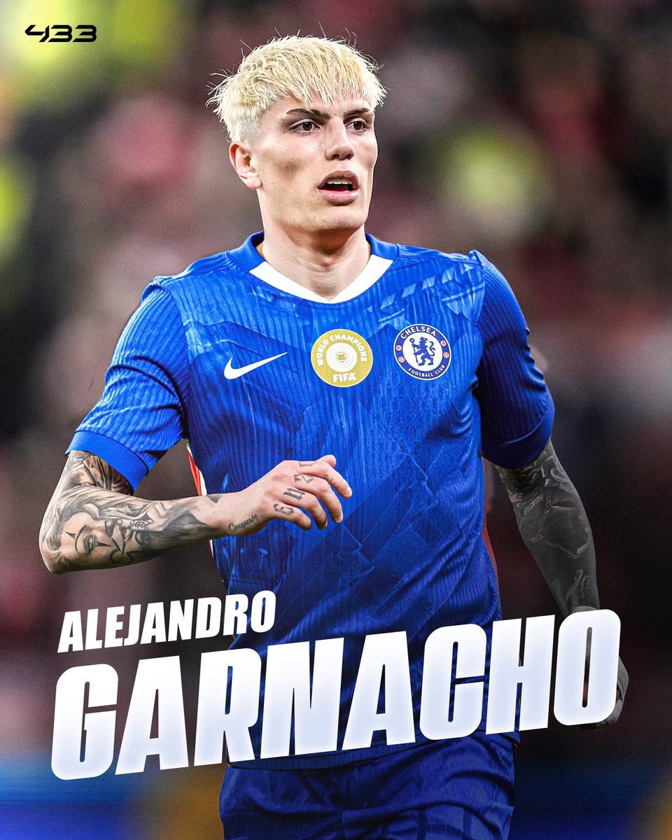 LDNFootbalI's tweet photo. Welcome to Chelsea, Alejandro Garnacho! ✅ https://t.co/lHhF9z7NEf