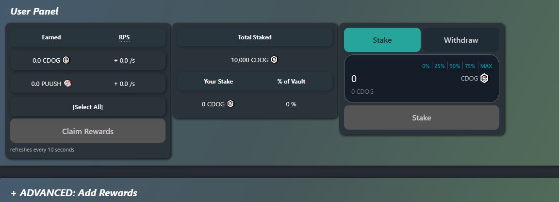 Brand new vaults for 3 new graduating tokens available on puush.fun/vaults-dashboa…! $CDOG, $HYRAX &amp; $TOBY

For those who like to hold it and forget it, take advantage of some $PUUSH epochs we've dropped in there too!

Our vaults can hold up to 30 rewards and anyone can add tokens