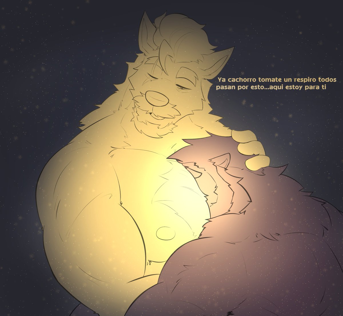 Aaah....I feel a little better, this clears my head a little, it's something I needed so much, it's "the hug I needed"