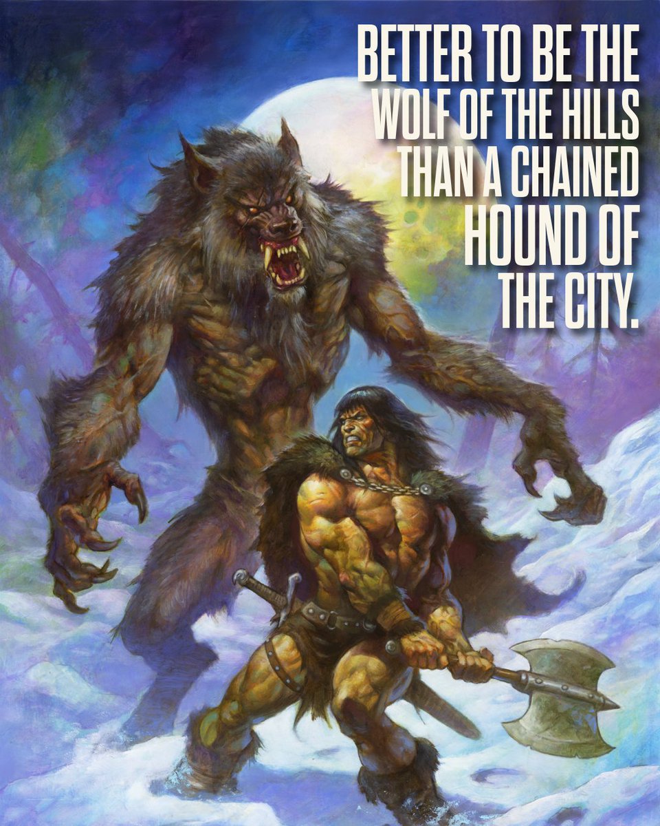 Conan the Barbarian Official (@conanbycrom) on Twitter photo What say you, Cimmerian warriors? Does this quote ring true to your battle-hardened hearts? Speak your mind in the comments, and let your voices be heard!
Artist: <a href="/AlexHorleyArt/">@AlexHorleyArt®️</a>
#conan #conanthebarbarian #quote #swordandsorcery #comics #comicart #art What say you, Cimmerian warriors? Does this quote ring true to your battle-hardened hearts? Speak your mind in the comments, and let your voices be heard!
Artist: <a href="/AlexHorleyArt/">@AlexHorleyArt®️</a>
#conan #conanthebarbarian #quote #swordandsorcery #comics #comicart #art