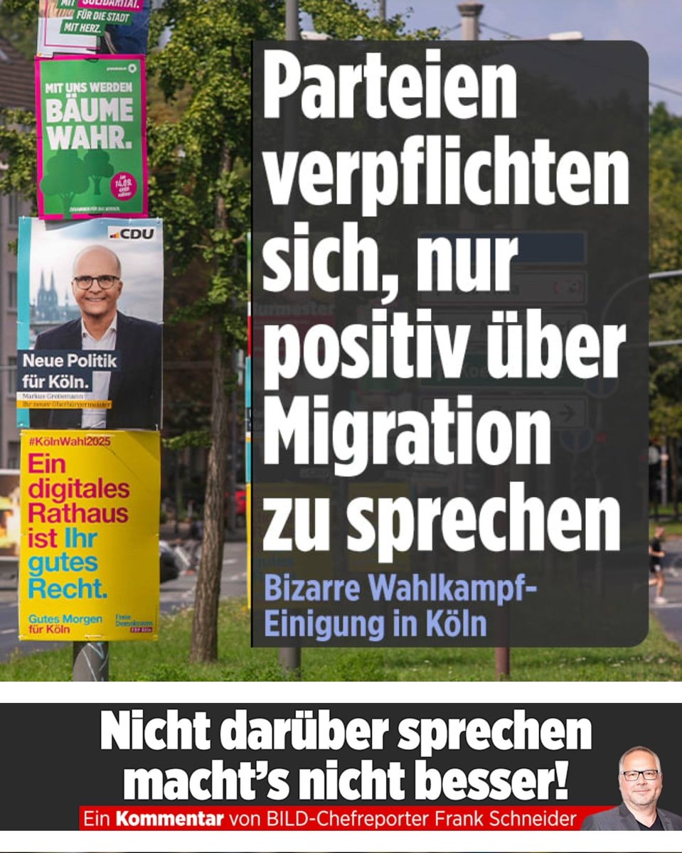 Dümmer kann es nicht mehr werden, sie zeigen den dümmsten Wählern nun auch noch, dass sie Altparteienkartell sind. Das ist keine Demokratie mehr, das ist Wahnsinn 🤡