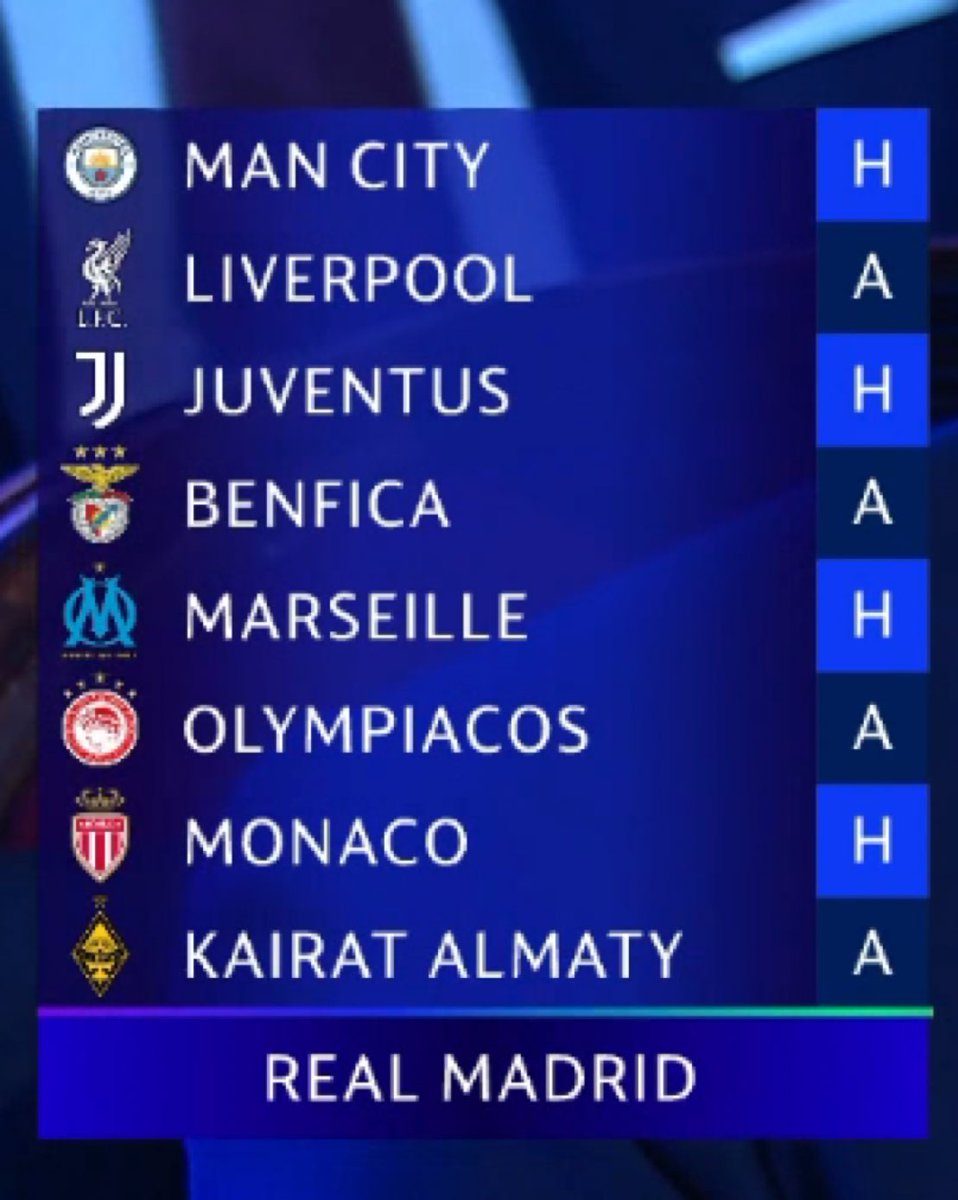 combien de points vous dites pour le real?