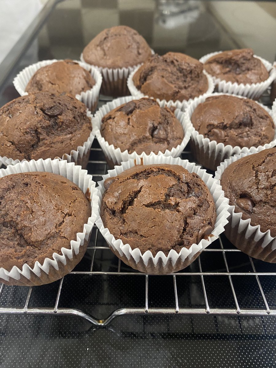 Double Chocolate Chip Muffins for Quick Breads were shockingly… a BIGGG hit 😋