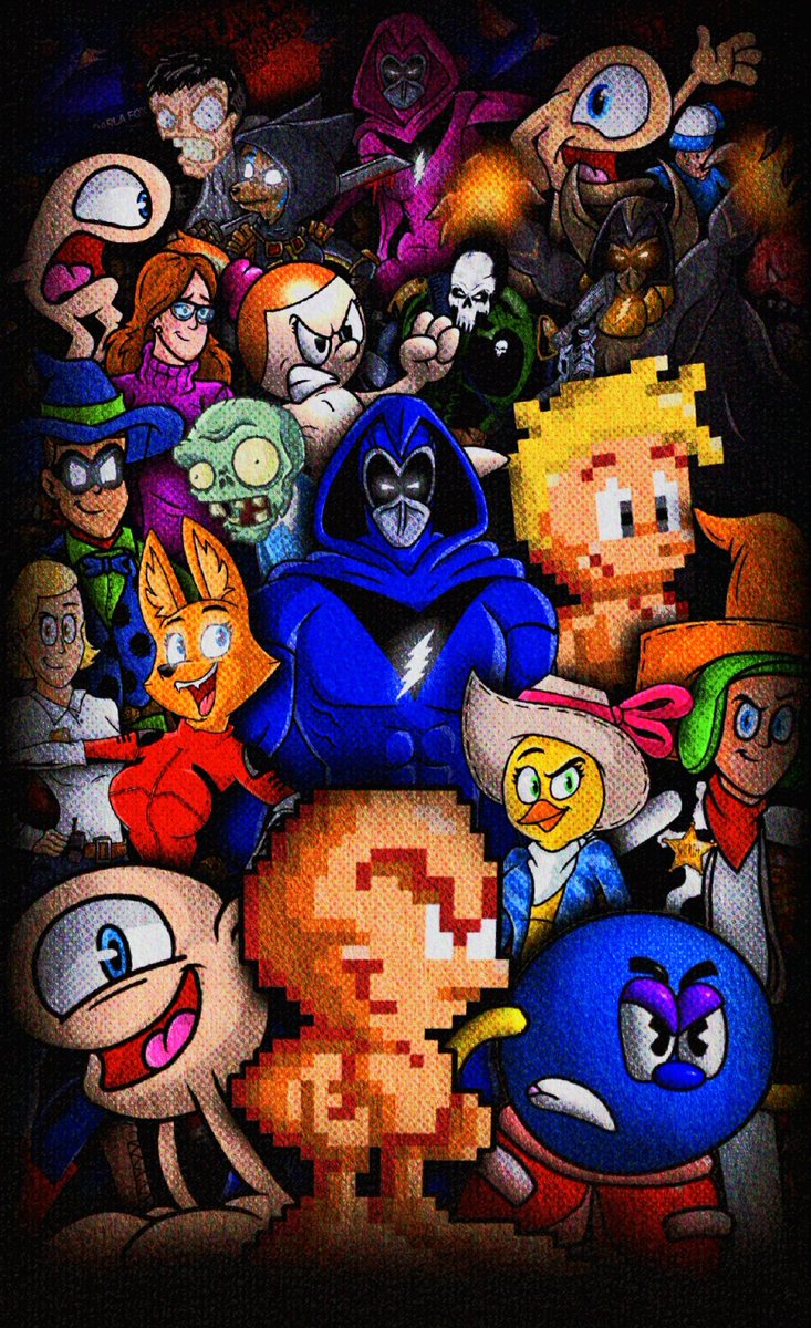 MPstudiosInc's tweet photo. This is a wallpaper you can use if you're a fan of our characters! Almost all of them are here (at least the most well-known ones). 😉✌️
#MPstudios https://t.co/ZA072xmg21
