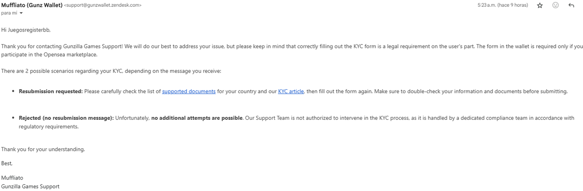 KickR3cov3ry's tweet photo. hello, i just want to know who is really wanting to help me here ? why ?  the KYC support says its you guys and you guys say its them..

my problem comes because you put a KYC on the wallet but don't even explain the process correctly, don't take the time to do a guide in Spanish https://t.co/1GxjdMehR6