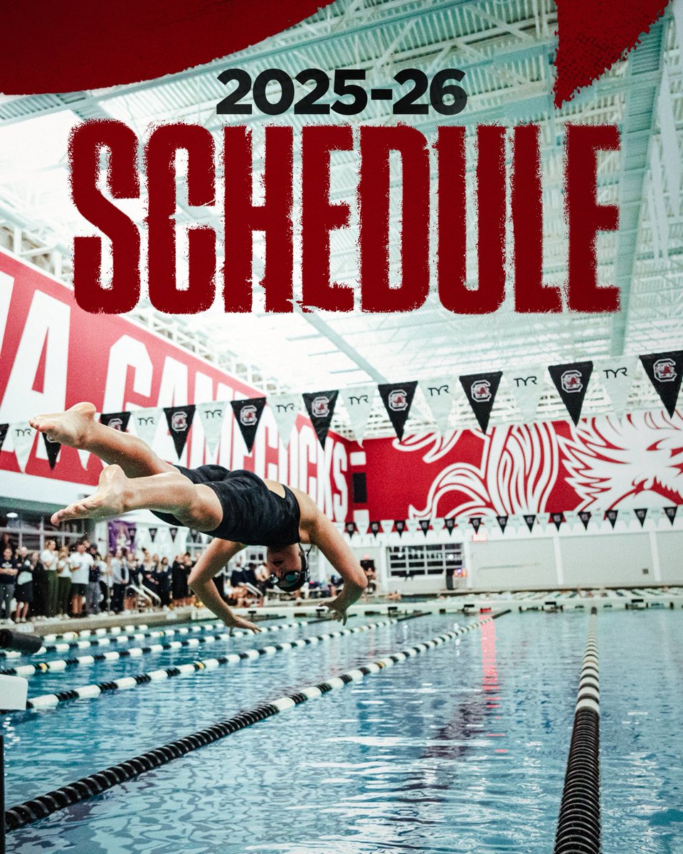 GamecockSwmDive's tweet image. 2025-26 season is locked in 🔒