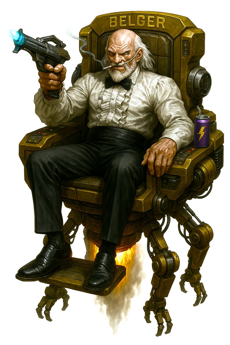 ShadalooPR's tweet image. Shadaloo Personnel Guide #36

Name: Horace Belger
Affiliation: Subordinate Crime Lord

Belger faded into the underworld; Broken but not forgotten. With the Lord&apos;s blessing, Belger&apos;s reconsolidating his power... He&apos;ll be useful!

#StreetFighter #SF6 #FinalOrder #DigitalArt #AIart