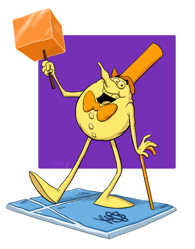 Time for Timer! 

You  have to be at least as old as me to remember this guy. He promoted  'healthy' snacking during our Saturday morning cartoons and afternoon  specials in the 70's.